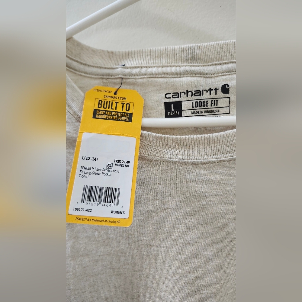 Carhartt Long Sleeve Tee Qty 1 - Picture 11 of 16